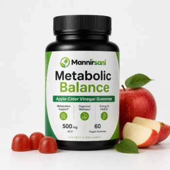 Mannirsani Metabolic Balance ACV Gummies