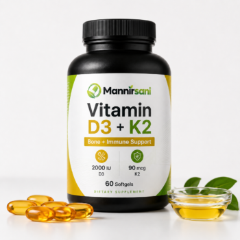 Mannirsani Vitamin D3 + K2
